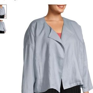 Eileen Fisher Dawn Organic Linen Jacket.  3X. MSRP $278
